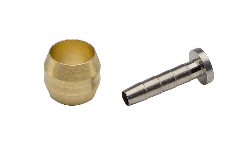 Diskinių stabdžių žarnelės tvirtinimo elementai Shimano SM-BH90 olive and insert 