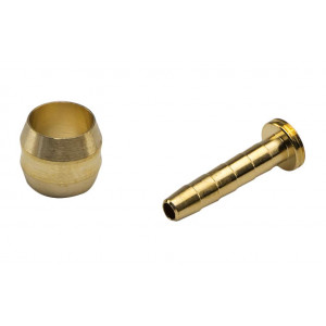 Diskinių stabdžių žarnelės tvirtinimo elementai Shimano SM-BH59 olive and insert