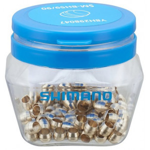 Diskinių stabdžių žarnelės tvirtinimo elementas Shimano olive for SM-BH59/SM-BH90 (100 vnt.)
