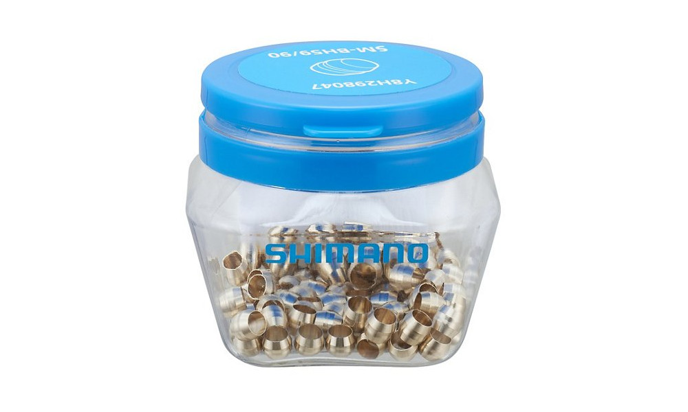 Diskinių stabdžių žarnelės tvirtinimo elementas Shimano olive for SM-BH59/SM-BH90 (100 vnt.) 