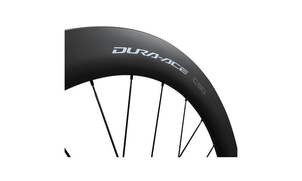 Priekinis ratas 28" Shimano DURA-ACE WH-R9270-C60-TL Carbon 12mm E-Thru Disc CL - 2