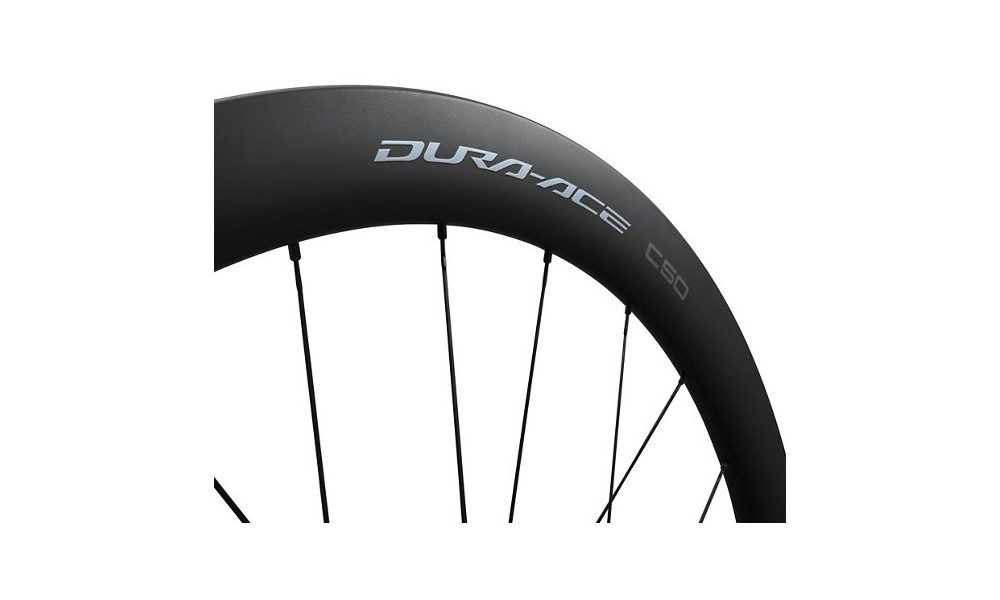Galinis ratas 28" Shimano DURA-ACE WH-R9270-C50-TL Tubeless Carbon 24H 622 CL 12x142 12-speed HG - 2