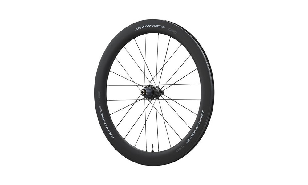 Galinis ratas 28" Shimano DURA-ACE WH-R9270-C60-TL Tubeless Carbon 24H 622 CL 12x142 12-speed HG - 1