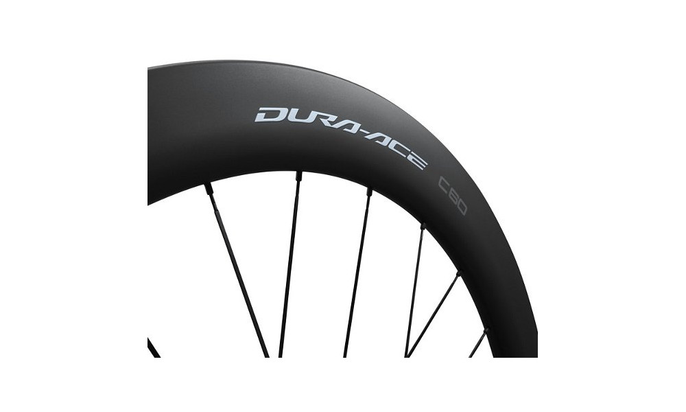 Galinis ratas 28" Shimano DURA-ACE WH-R9270-C60-TL Tubeless Carbon 24H 622 CL 12x142 12-speed HG - 2
