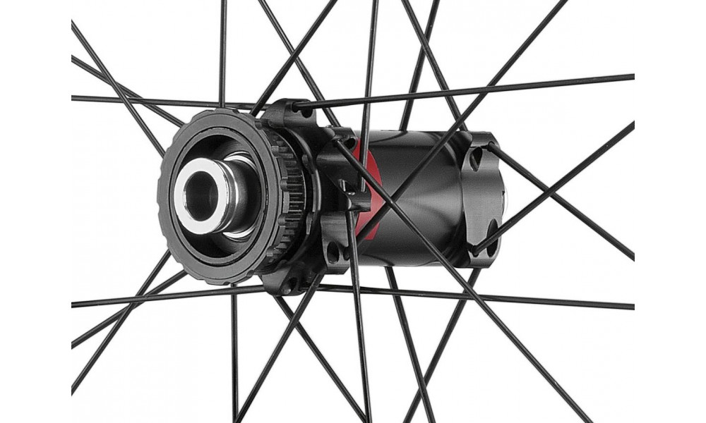 Dviračio ratų komplektas Fulcrum Rapid Red 5 2WF-R C23 AFS front HH12 + KIT HH15 - rear HH12/142 with DRP - 5