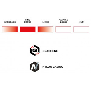 Padanga 28" Vittoria Terreno T30 Fine Loose G2.0 TLR Fold 700x33c / 33-622 black