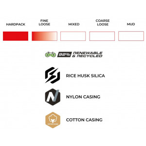 Padanga 28" Vittoria Terreno Pro T10 hardpack TLR Fold 700x35c / 35-622 natural