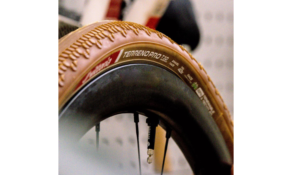 Padanga 28" Vittoria Terreno Pro T10 hardpack TLR Fold 700x35c / 35-622 natural - 5