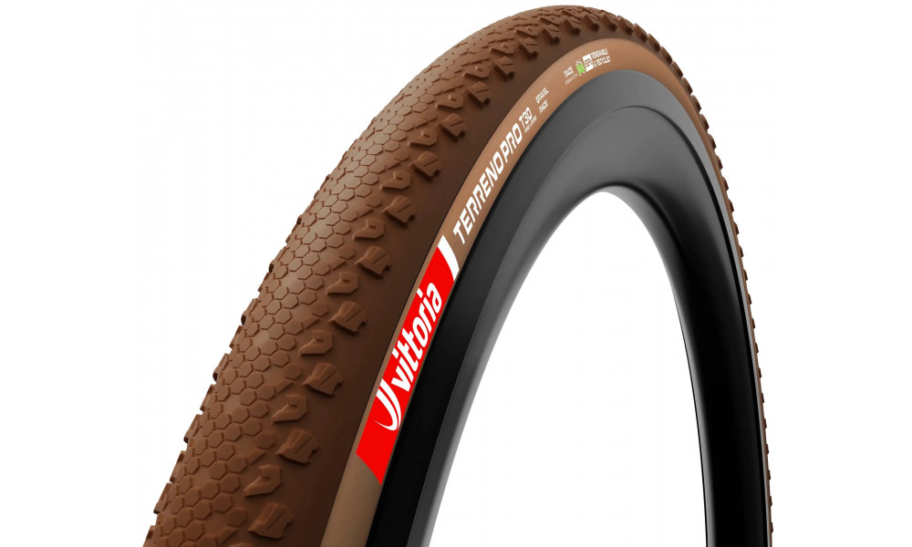 Padanga 28" Vittoria Terreno Pro T30 fine loose TLR Fold 700x35c / 35-622 natural - 1