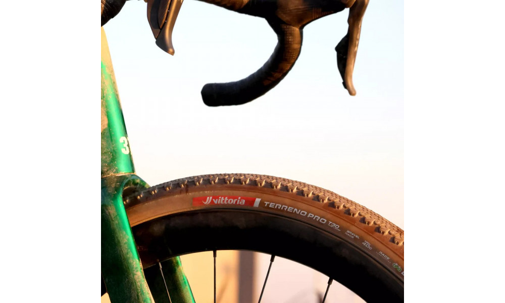 Padanga 28" Vittoria Terreno Pro T30 fine loose TLR Fold 700x35c / 35-622 natural - 5