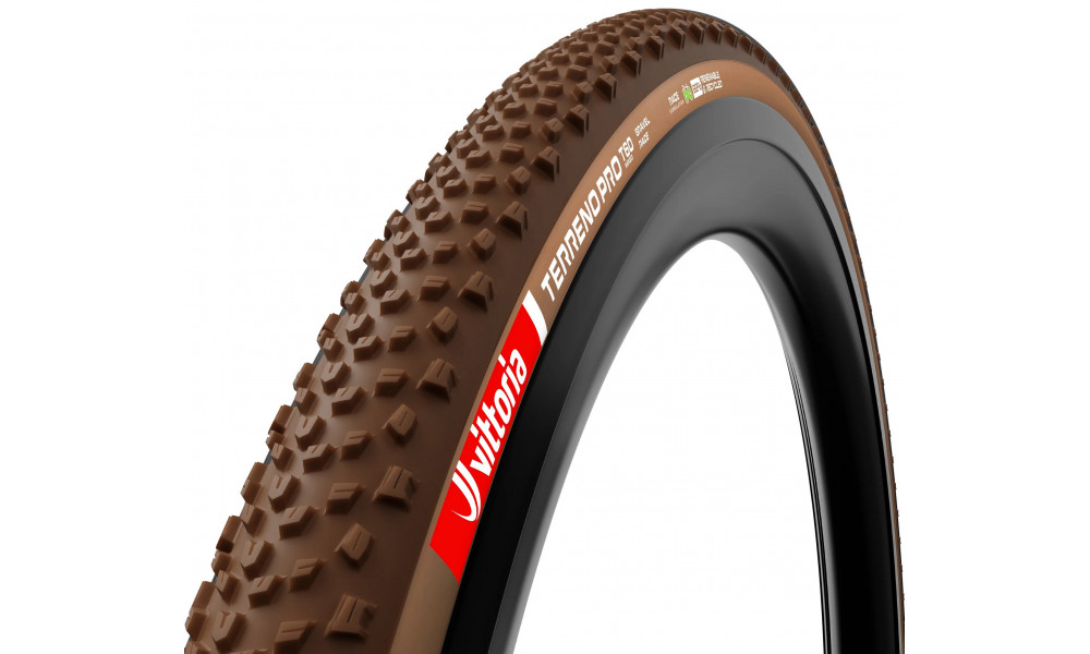 Padanga 28" Vittoria Terreno Pro T60 mixed TLR Fold 700x45c / 45-622 natural - 1