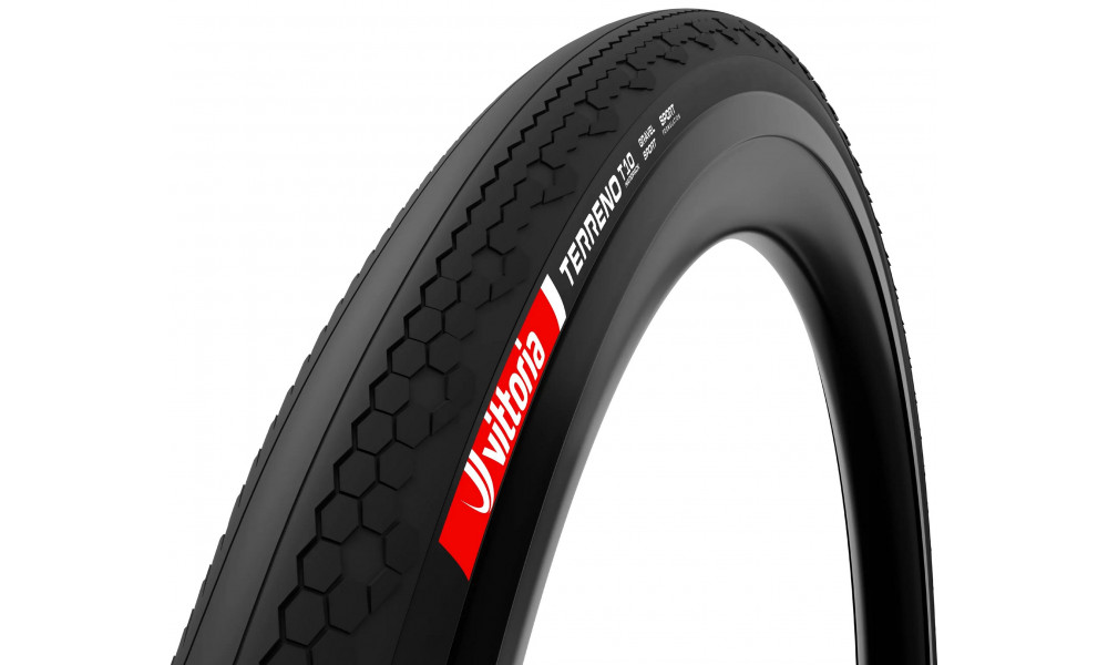 Padanga 28" Vittoria Terreno T10 Hardpack Fold 700x35c / 37-622 black - 1