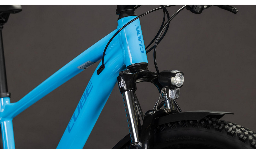 Dviratis Cube Aim ONE FE 27.5 marlinblue'n'reflex 2026 - 2