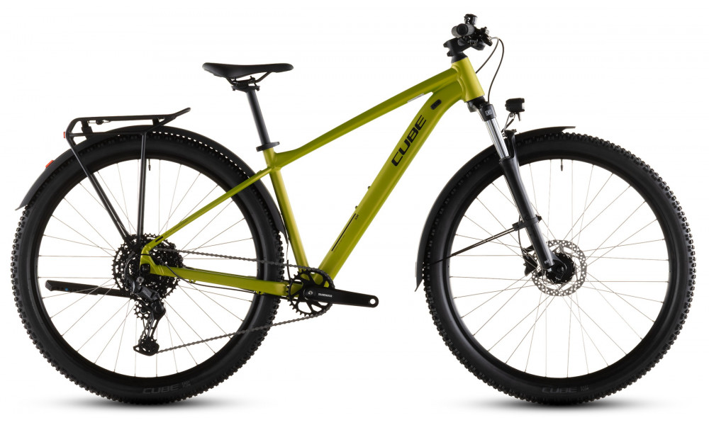 Dviratis Cube Aim Pro FE 27.5 lizard'n'black 2026 - 1