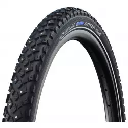 Padanga 26" Schwalbe Winter HS 396 Active Wired 47-559 / 26x1.75 Black-Reflex