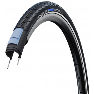 Padanga 28" Schwalbe Marathon Racer HS 429, Perf Wired 35-622 / 28x1.35 Black-Reflex