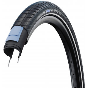 Padanga 28" Schwalbe Big Apple HS 430, Perf Wired 55-622 / 29x2.15 Black-Reflex