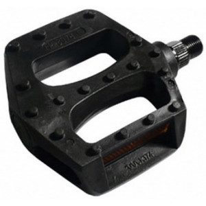 Pedalai Azimut BMX Pin plastikiniai 1/2" su guoliais ir atšvaitais (1017)