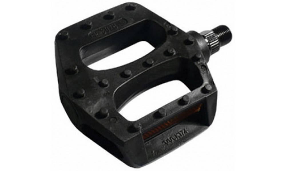 Pedalai Azimut BMX Pin plastikiniai 1/2" su guoliais ir atšvaitais (1017) 