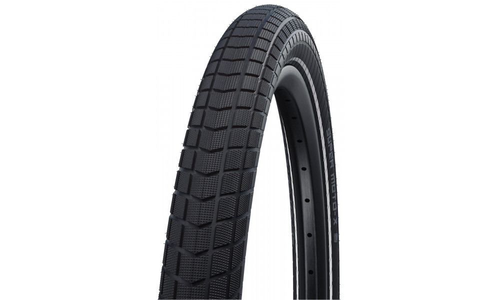 Padanga 27.5" Schwalbe Super Moto-X HS 430, Perf Wired 62-584 Addix - 1