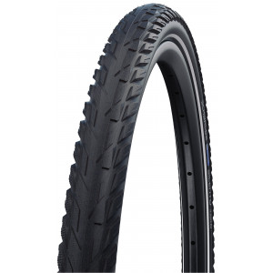 Padanga 28" Schwalbe Silento HS 421 Active Wired 42-622 / 28x1.60 Black-Reflex
