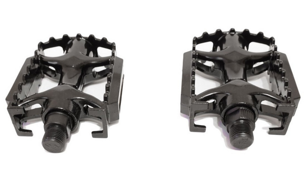 Pedalai Azimut MTB black Alu 9/16" su guoliais ir atšvaitais (1003) - 5