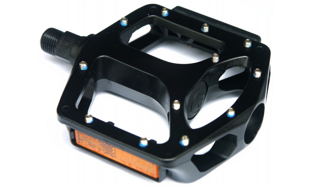 Pedalai VP-559 Alu BMX axle CR-MO Screw-in pins black 