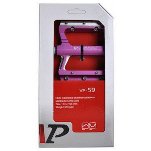 Pedalai VP-59 Alu axle CR-MO magenta