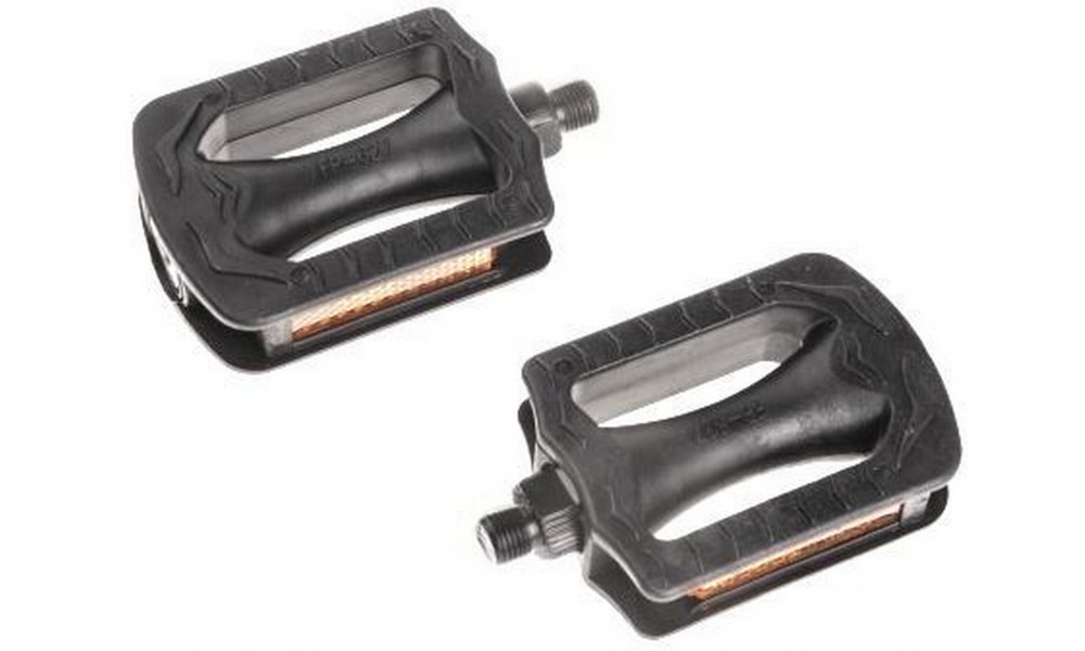 Pedalai Azimut vaikiški Flat plastic 1/2" su guoliais ir atšvaitais (1009) - 2