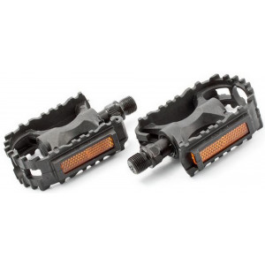 Pedalai vaikiški grip plastic 1/2" su guoliais ir atšvaitais (1028)