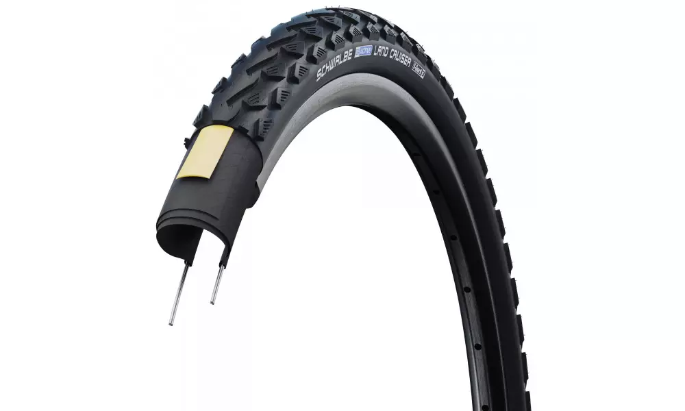 Padanga 24" Schwalbe Land Cruiser HS 450 Active Wired 47-507 Black - 2