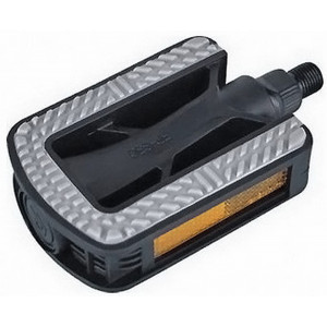 Pedalai Azimut City Antislip plastikiniai 9/16" su guoliais ir atšvaitais (1013)