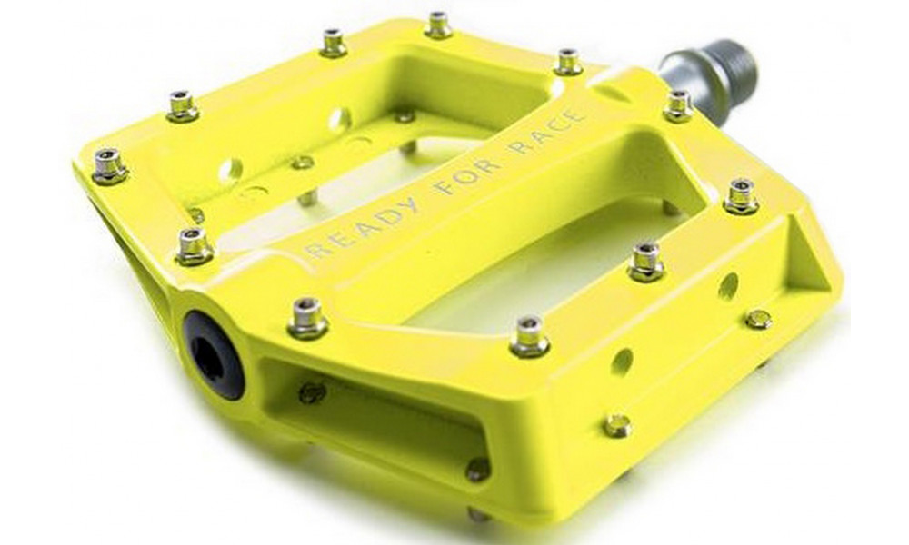 Pedalai RFR Flat RACE Alu neon yellow - 1