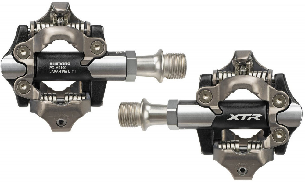 Pedalai Shimano XTR PD-M9100 SPD + SM-SH51 - 2