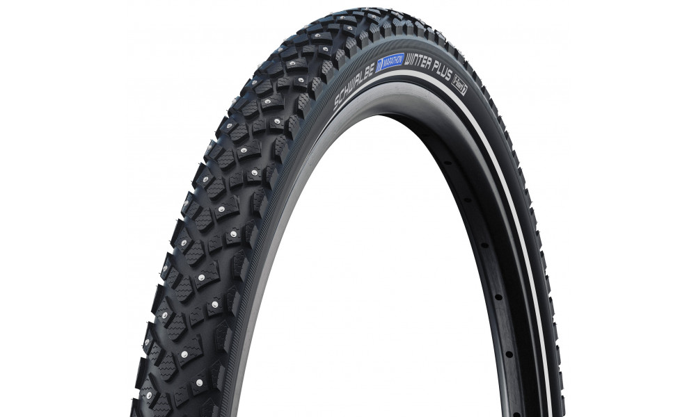 Padanga 26" Schwalbe Marathon Winter Plus HS 396 Perf Wired 47-559 / 26x1.75 Reflex - 1