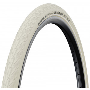 Padanga 28" Schwalbe Delta Cruiser Plus HS 431, Active Wired 37-622 / 28x1.40 Creme-Reflex