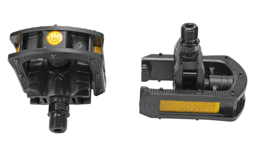 Pedalai Azimut Folding su guoliais ir atšvaitais (1015) - 2