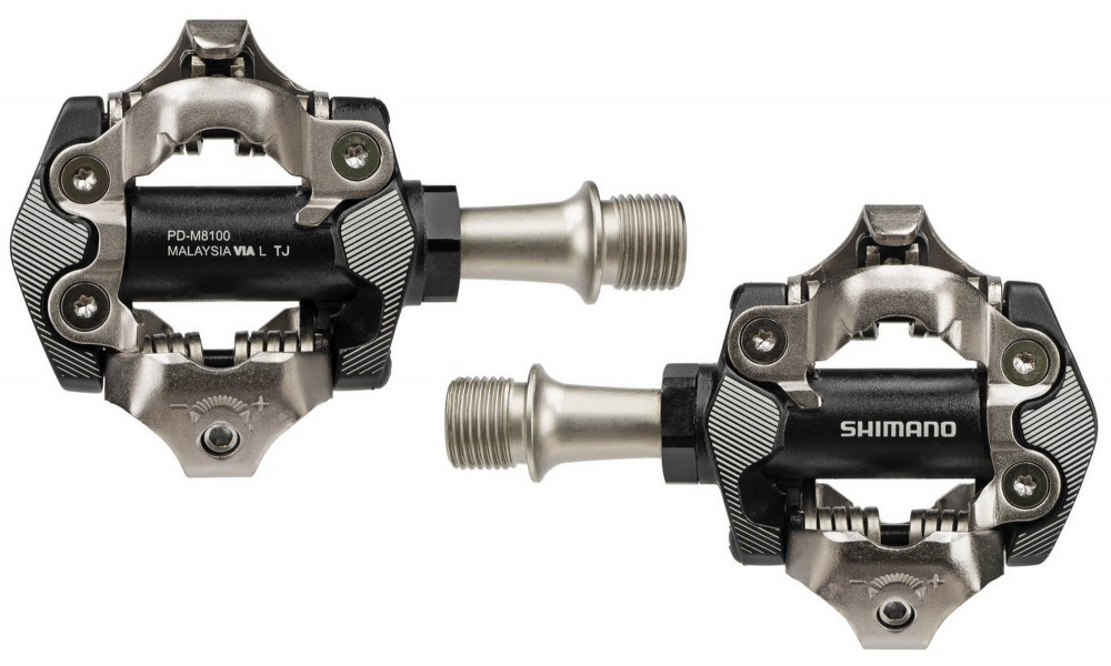 Pedalai Shimano XT PD-M8100 SPD + SM-SH51 - 2