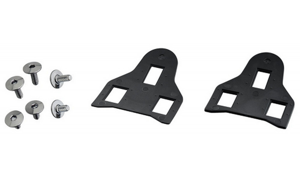 Pedalų plokštelių tarpinių komplektas Shimano SM-SH20 SPD-SL with fixing bolts 