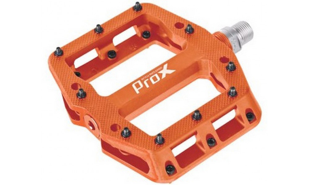 Pedalai ProX Base Pro 26 plastic Pins axle Cr-Mo orange - 1