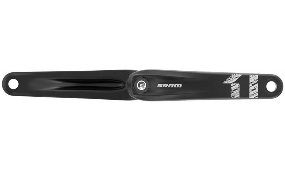 Priekiniai švaistikliai SRAM X1 E-MTB T-Type 165mm for Bosch/Brose black 