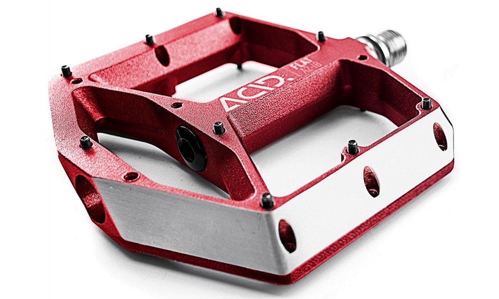 Pedalai ACID Flat A2-IB Alu red - 1