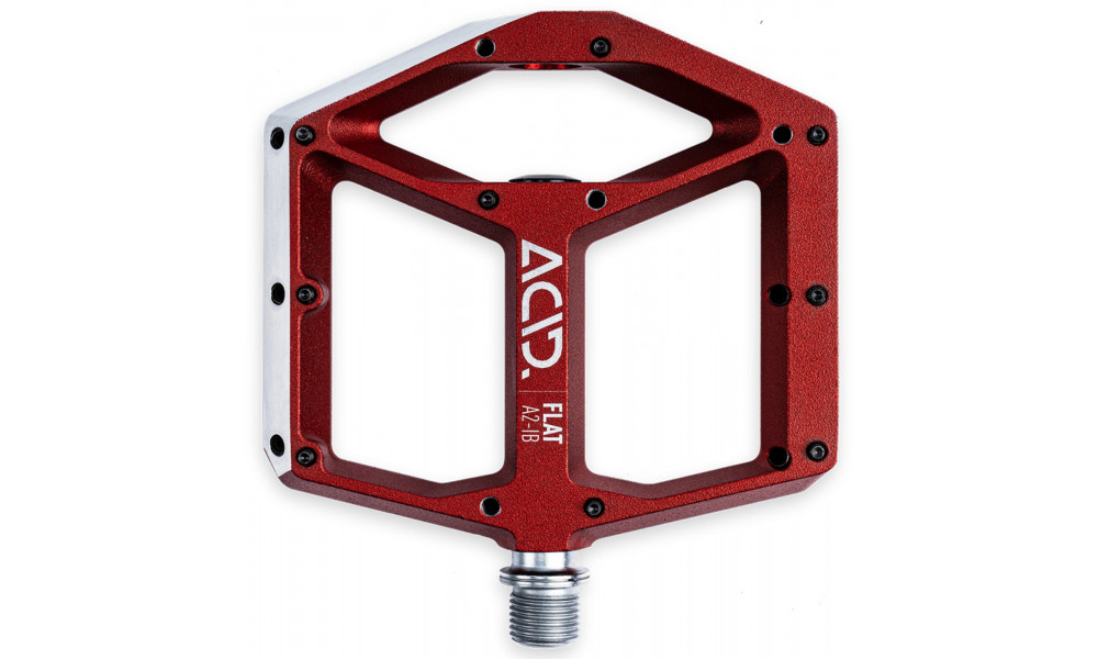Pedalai ACID Flat A2-IB Alu red - 2