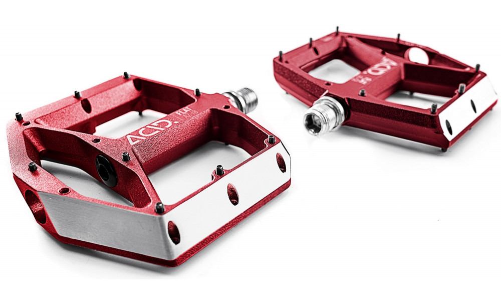 Pedalai ACID Flat A2-IB Alu red - 3