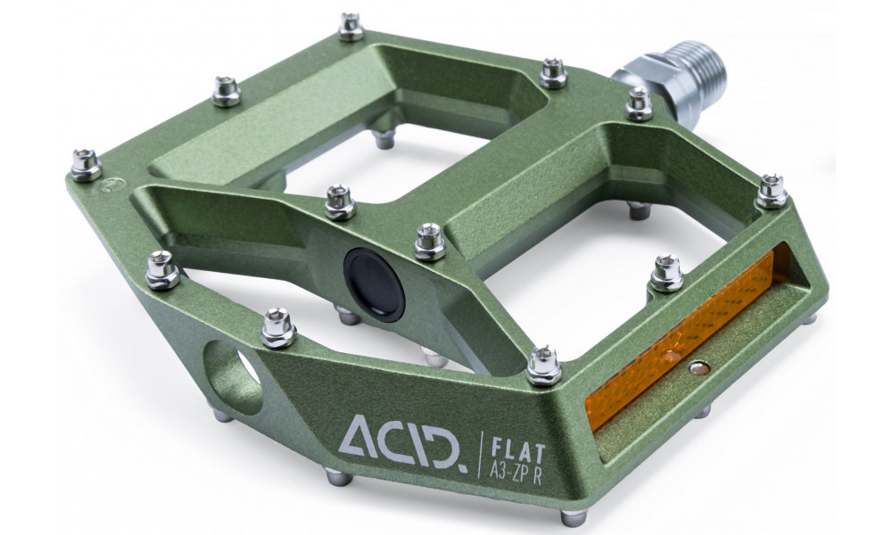Pedalai ACID Flat A3-ZP R Alu olive - 1