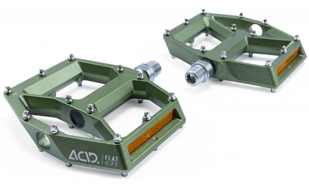 Pedalai ACID Flat A3-ZP R Alu olive - 3
