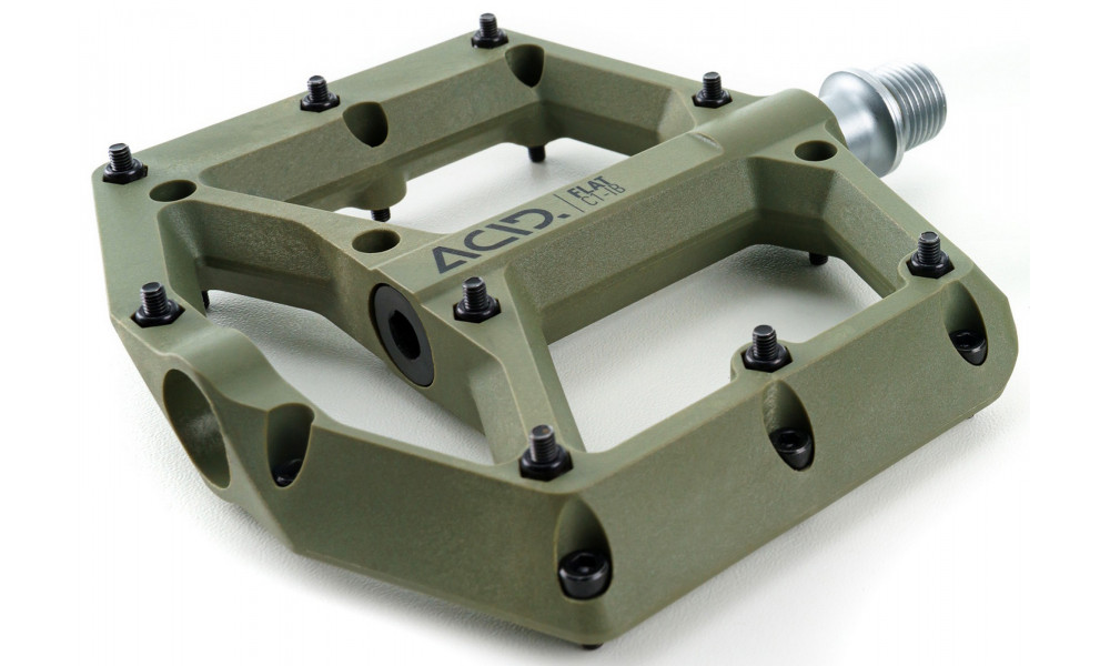 Pedalai ACID Flat C1-IB plastic olive green - 1