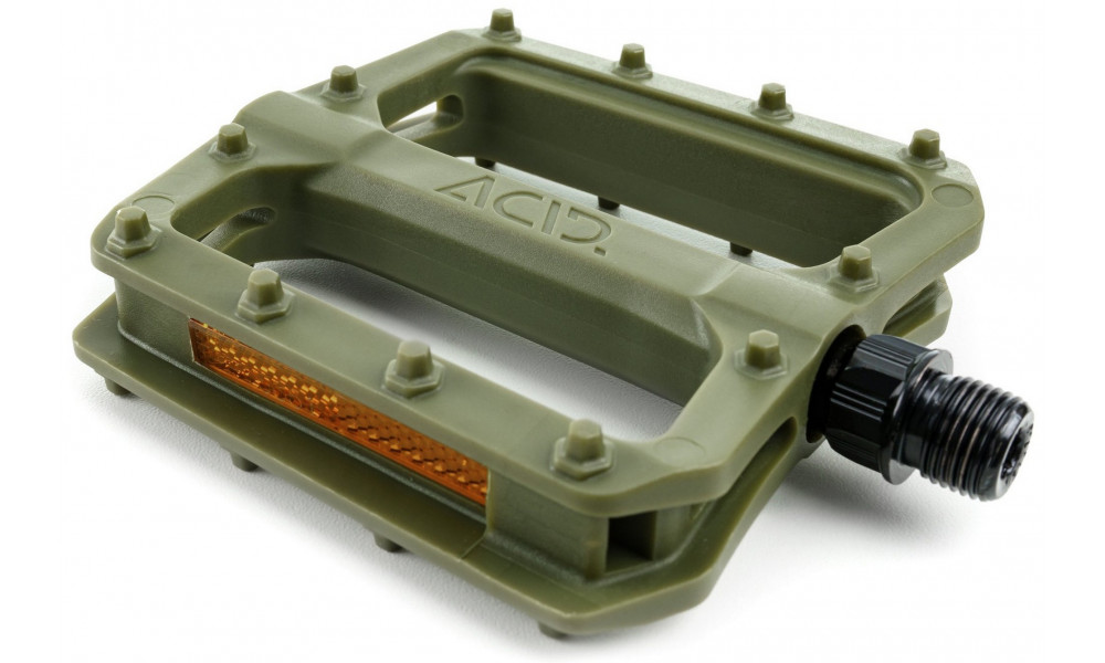 Pedalai ACID Flat C3-ZP plastic olive green - 4