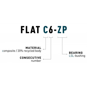 Pedalai ACID Flat C6-ZP plastic olive