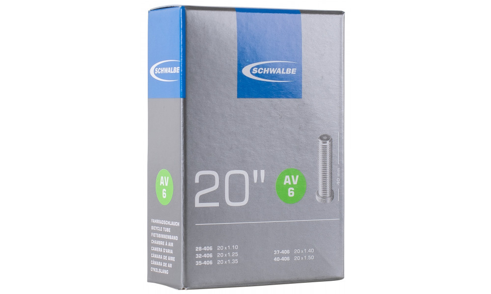Kamera 20" Schwalbe AV6 (28/40-406)